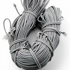 Braided Elastic Grey 100mt Bundle LYV000GREY