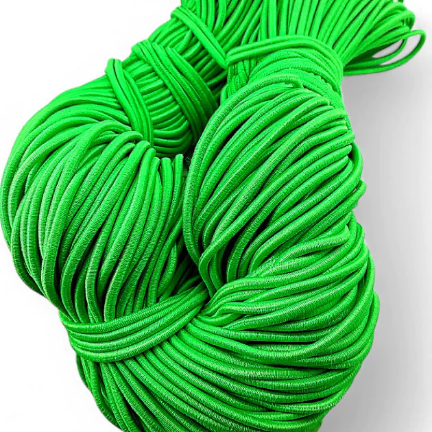 Braided Elastic Neon Green 100mt Bundle LYV000NEONGREEN