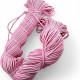 Pink Braided Elastic 100mt Bundle LYV000PINK