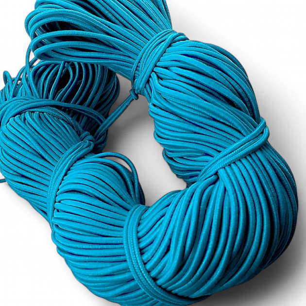 Turkuaz Yuvarlak Lastik Tres Lastik 100 mt Bağ LYV000TURKUAZ