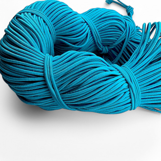 Turkuaz Yuvarlak Lastik Tres Lastik 100 mt Bağ LYV000TURKUAZ