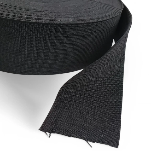 4,5 cm Dokuma Lastik - 25 mt/Rulo DOKL00045