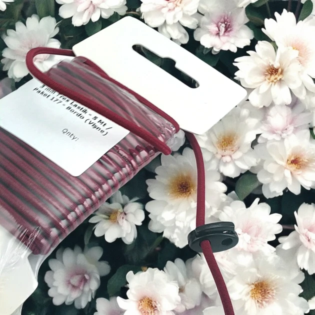 Yuvarlak Lastik Bordo 3 mm Tres Lastik 5 mt  LYV0005PK177