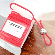 Yuvarlak Lastik Neon Pembe 3 mm Tres Lastik 5 mt LYV0005PK335