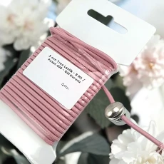 Yuvarlak Lastik Gül kurusu 3 mm Tres Lastik 5 mt LYV0005PK406