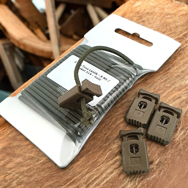 Yuvarlak Lastik Haki 3 mm Tres Lastik 5 mt  LYV0005PK514