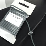 Yuvarlak Lastik gri  3 mm Tres Lastik 5 mt  LYV0005PK538