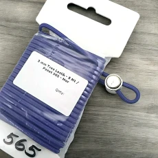 Yuvarlak Lastik Mor 3 mm Tres Lastik 5 mt LYV0005PK565