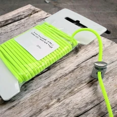 Yuvarlak Lastik Neon Açık Yeşil 3 mm Tres Lastik 5 mt LYV0005PK571