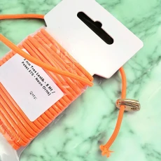 Yuvarlak Lastik Neon Oranj 3 mm Tres Lastik 5 mt LYV0005PK575