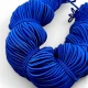 Elastic Cord Blue Braided Tire 100 mt Roll LYV000LACI