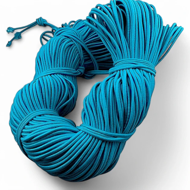Turkuaz Yuvarlak Lastik Tres Lastik 100 mt Bağ LYV000TURKUAZ