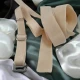 Bra Buckle Set of 3 - Beige 1 cm - 0,39" Bra Elastic 100 mt/Roll SUT0010Biege