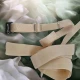 Bra Buckle Set of 3 - Beige 1 cm - 0,39" Bra Elastic 100 mt/Roll SUT0010Biege