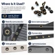 Pleated Insect Screen Eyelet 6 mm / 0.236 in with Metal or Plastic Washer Options – Pack of 250 for footwear, bags