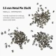 2.5 mm Steel Pin, 25x35 Compact Size, 5000 Pieces for Fine Leather and Textile Work