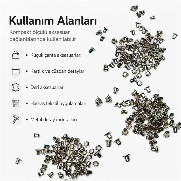 2.5 mm Steel Pin, 25x35 Compact Size, 5000 Pieces for Fine Leather and Textile Work