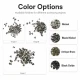 2.5 mm Steel Pin, 25x35 Compact Size, 5000 Pieces for Fine Leather and Textile Work