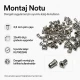 2.5 mm Steel Pin, 25x45 mm, 5000 Pieces Bulk Pack for Textile and Leather Manufacturing