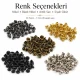 33 Double Cap Rivet 7 mm (0.28") Front Cap / 7 mm (0.28") Back Cap / 7.5 mm (0.30") Post Steel Rivet for wallets and leather