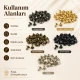 33 Double Cap Rivet 7 mm (0.28") Front Cap / 7 mm (0.28") Back Cap / 7.5 mm (0.30") Post Steel Rivet for wallets and leather