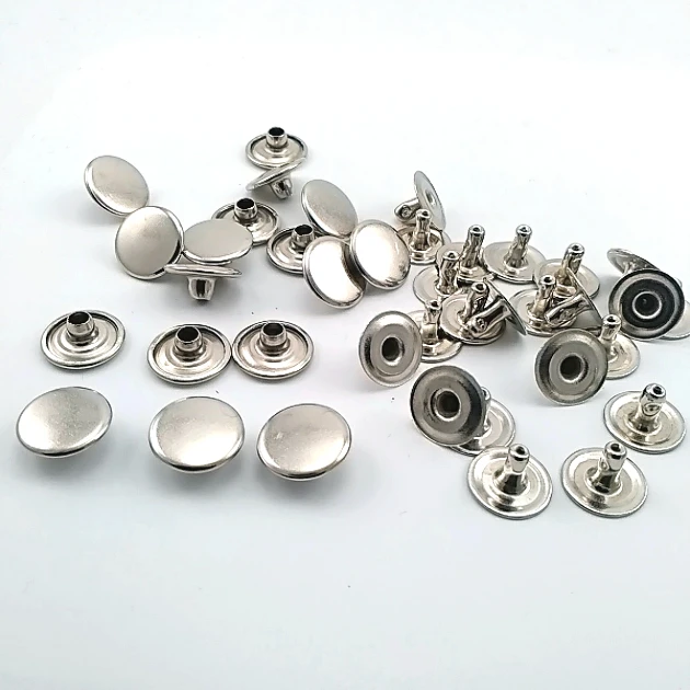 54 Single Cap Rivet 12 mm (0.47") / 7.5 mm (0.29") Post Steel Rivet Set - 500 Pieces