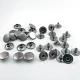 54 Single Cap Rivet 12 mm (0.47") / 7.5 mm (0.29") Post Steel Rivet Set - 500 Pieces