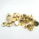 54 Single Cap Rivet 12 mm (0.47") / 7.5 mm (0.29") Post Steel Rivet Set - 500 Pieces