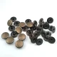 54 Single Cap Rivet 12 mm (0.47") / 7.5 mm (0.29") Post Steel Rivet Set - 500 Pieces