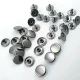 61 Rivet with 15 mm (0.59") Cap and 11 mm (0.43") Long Post, Steel Rivet for Handbags and Leather Goods - 500 Pieces