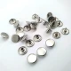 61 Double Cap Rivet 15 mm (0.59") Cap, 12 mm (0.47") Back Cap, 7 mm (0.28") Post Steel Rivet Set - 500 Sets