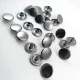 61 Double Cap Rivet 15 mm (0.59") Cap, 12 mm (0.47") Back Cap, 7 mm (0.28") Post Steel Rivet Set - 500 Sets