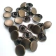 61 Double Cap Rivet 15 mm (0.59") Cap, 12 mm (0.47") Back Cap, 7 mm (0.28") Post Steel Rivet Set - 500 Sets