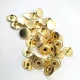 61 Rivet with 15 mm (0.59") Cap and 7 mm (0.28") Post for handbags, belts, and leather goods - 500 Pieces
