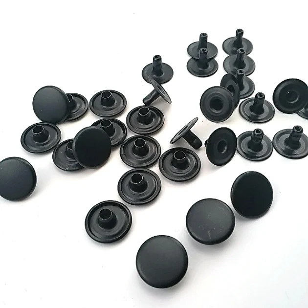 61 Rivet with 15 mm (0.59") Cap and 7 mm (0.28") Post for handbags, belts, and leather goods - 500 Pieces