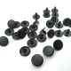 61 Rivet with 15 mm (0.59") Cap and 7 mm (0.28") Post for handbags, belts, and leather goods - 500 Pieces