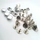 61 Rivet with 15 mm (0.59") Cap and 7 mm (0.28") Post for handbags, belts, and leather goods - 500 Pieces