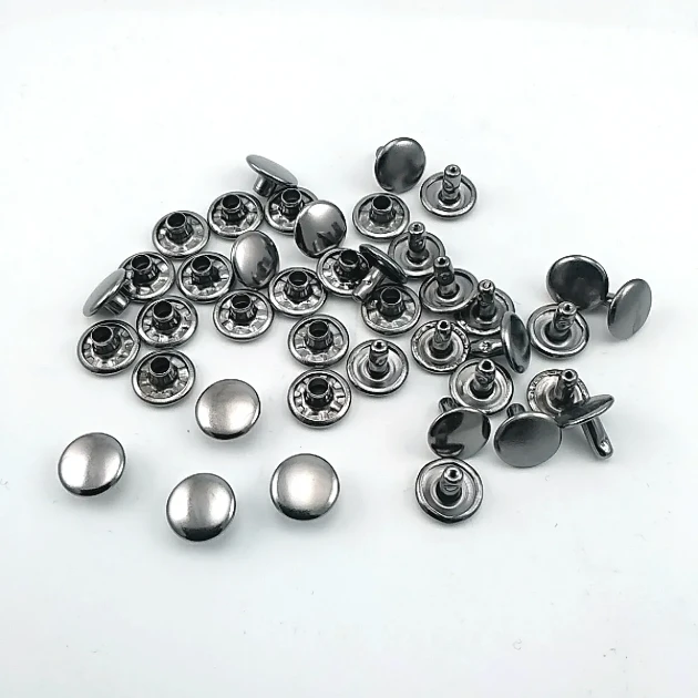 0,35" Rivet 9 mm Double Cap Rivet, Metal Material (1000 Pieces/Pack) R00335CFT
