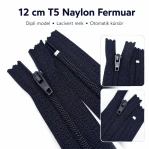 Nylon Wallet Zipper 10 cm T 5 Bottom - ENC0012T5