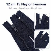 Nylon Wallet Zipper 10 cm T 5 Bottom - ENC0012T5