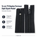 Nylon Wallet Zipper 14 cm T5 Bottom - ENC0014T5