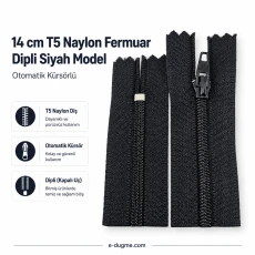 Nylon Wallet Zipper 14 cm T5 Bottom - ENC0014T5