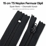 Nylon Wallet Zipper 15 cm #3 Bottom - ENC0015T5
