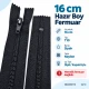 Pocket Zipper Nylon 16 cm #5 Black Closed-End – ENC0016T10 for zippered pocket applications