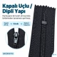 Pocket Zipper Nylon 16 cm #5 Black Closed-End – ENC0016T10 for zippered pocket applications