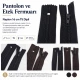 Naylon Pantolon ve Etek Fermuarı 16 cm T5, kapalı uçlu, siyah ve kahverengi renk seçenekleri ile pantolon, etek, şort ve
