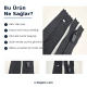 Nylon Pocket Zipper with Rubber Pull, 16 cm, #5 Bottom