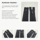 Nylon Pants and Skirt Zipper 16 cm / 6.30 in N3 with Rubber Puller for Tailoring and Apparel Projects