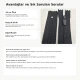 Nylon Pants and Skirt Zipper 16 cm / 6.30 in N3 with Rubber Puller for Tailoring and Apparel Projects
