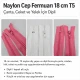 Nylon Pocket Zipper 18 cm / 7.09 in N3 for Bags, Jackets and Vests - Closed End Zipper